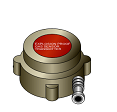 A drawing of a gas sensor